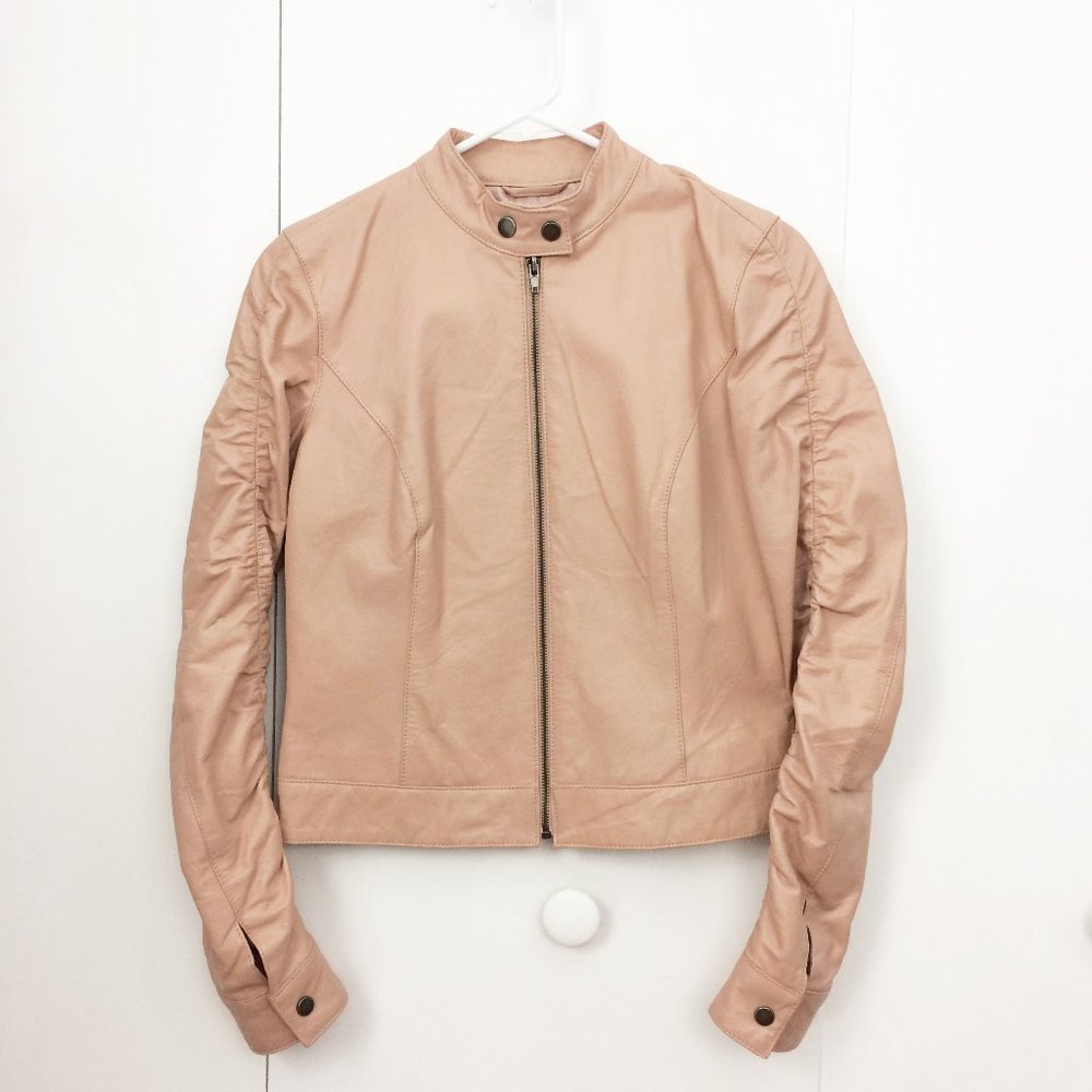 F J Leather Women's Jacket Size M